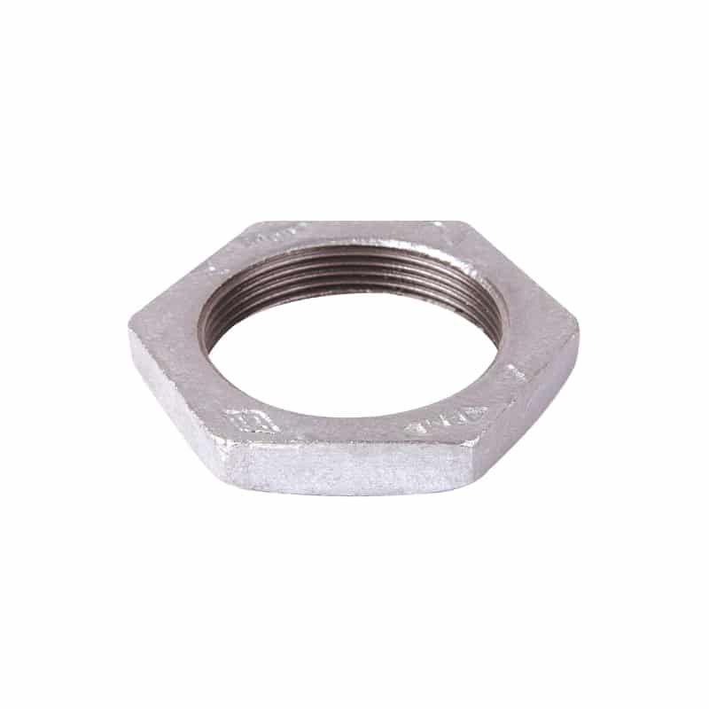 Galvansied Malleable Iron Back Nut