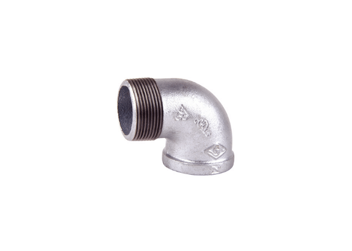 Galvanised Malleable Iron Male Female Equal Elbow