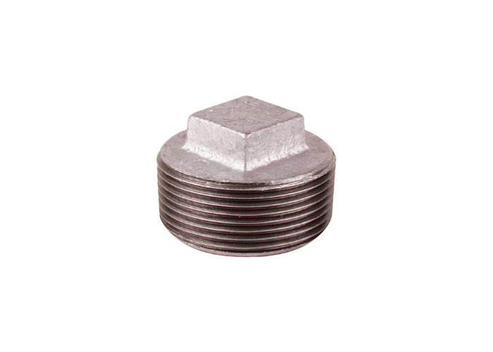 Galvanised Plain Solid Plug 