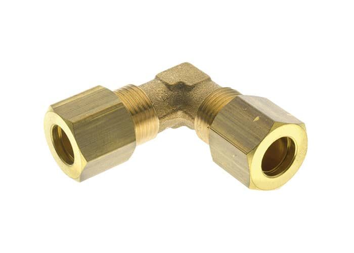Aignep 13260 Brass Compression Equal Elbow