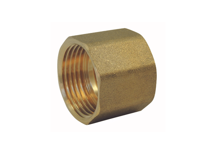 Brass Threaded Socket With Stop