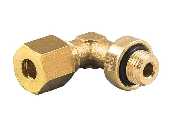 Aignep 13300 Brass Compression Elbow