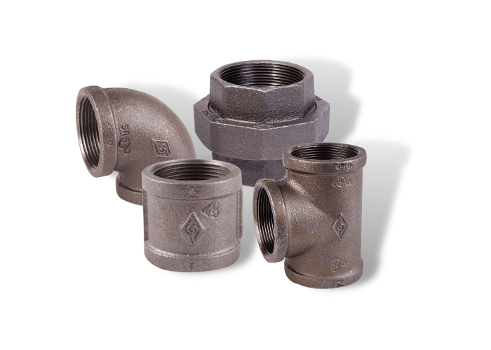 Black Malleable Iron Fittings