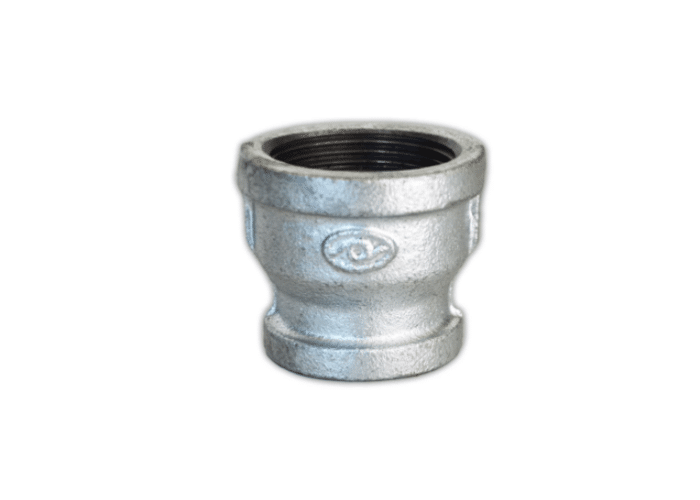 Galvanised Malleable Iron Reducing Female Socket