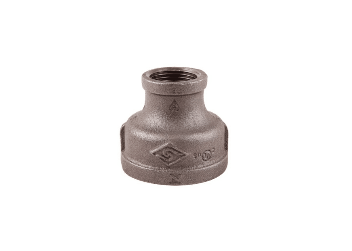 Black Malleable Iron Female Reducing Socket 