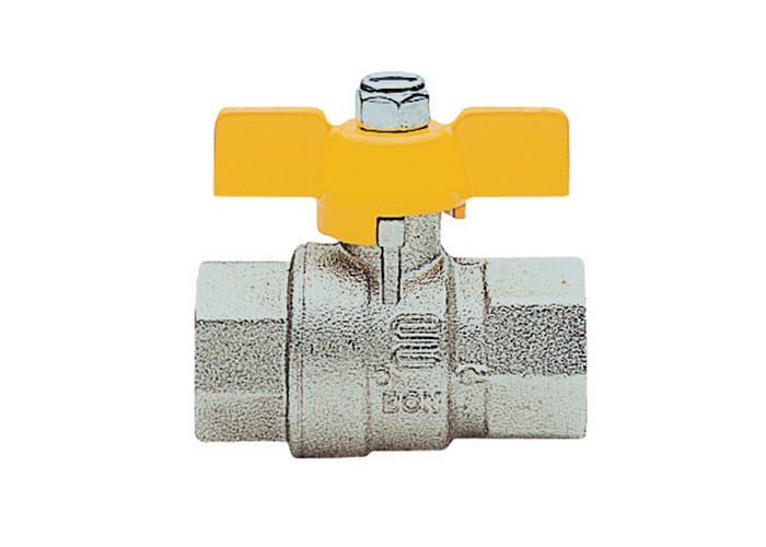 T Handle Gas Ball Valve