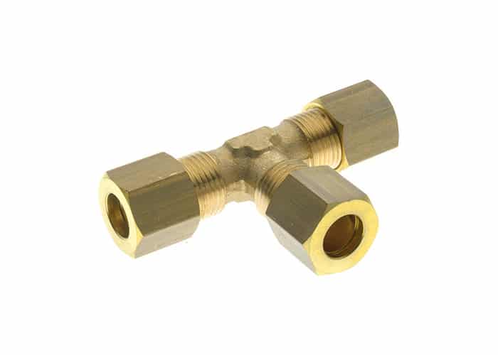 Aignep 13200 Brass Compression Tee