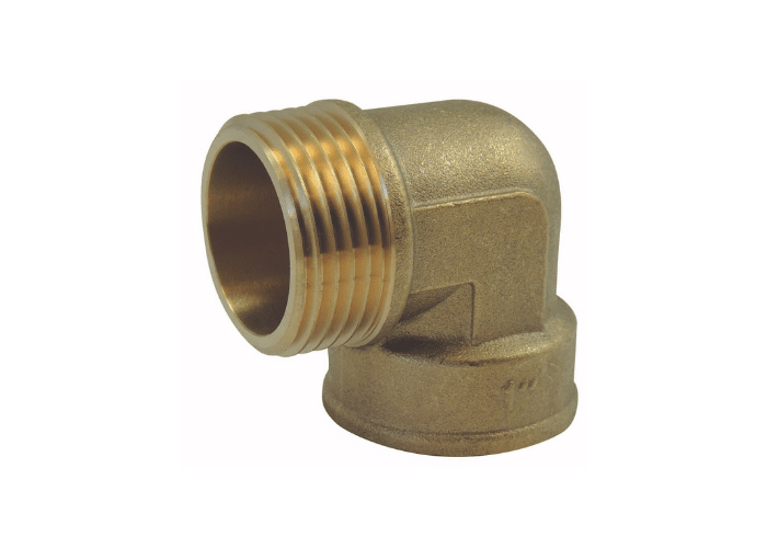 Brass Male Female Threaded Elbow
