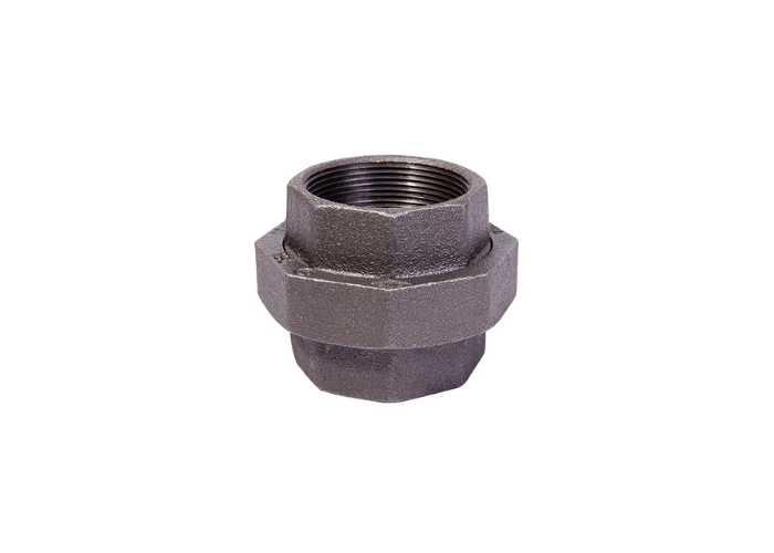 Black Malleable Iron Female Equal Union Bronze/bronze